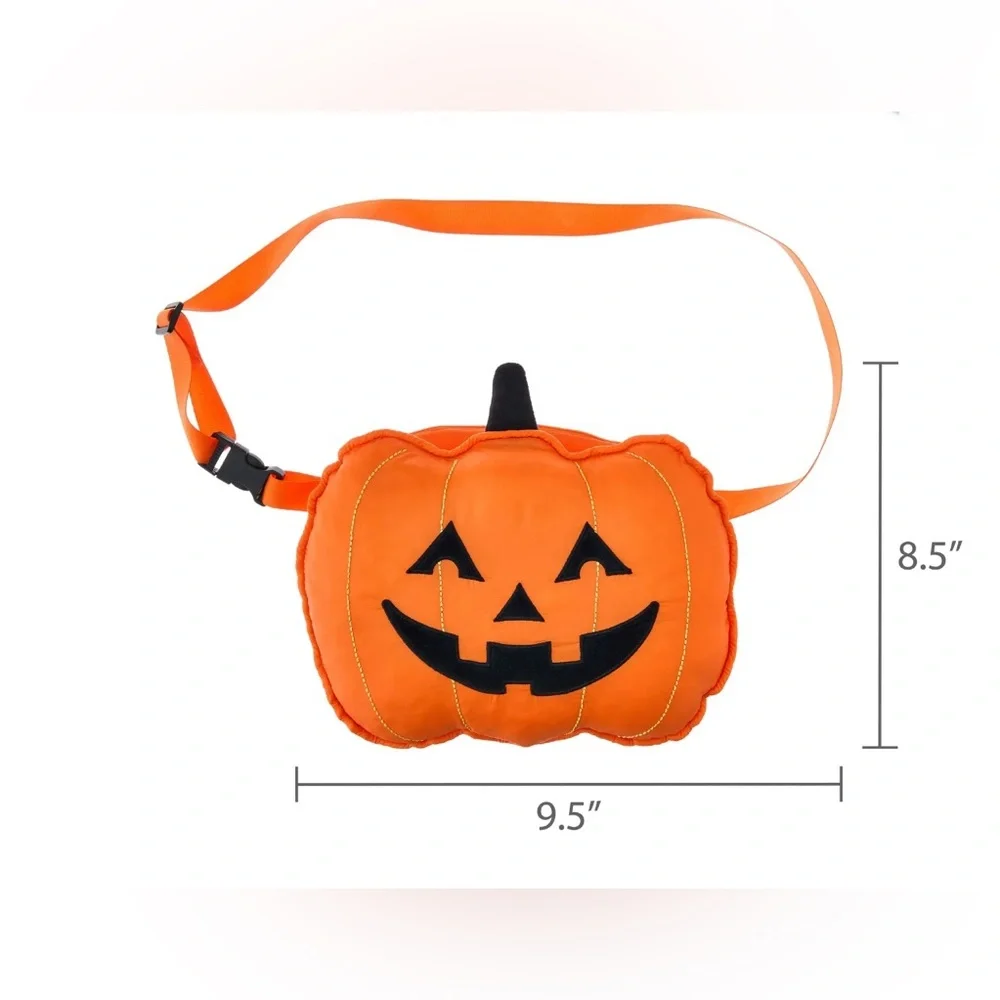 NWT - Plush Jack-o'-Lantern Waist / Crossbody Bag